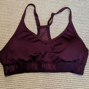Pink Sports Bra